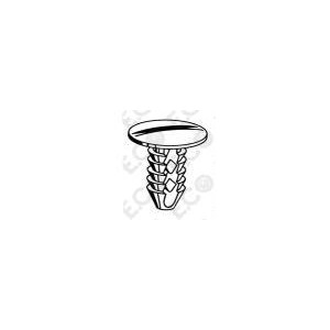 BOTTONE FIX RIVEST INTERNI FIAT LANCIA 9MM