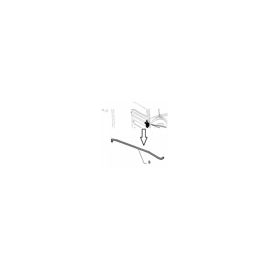 TIRANTE SERR PORTA SCORR DX FIAT DUCATO 94--