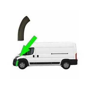 MODANATURA FIANCATA L/RUOTA DX DUCATO 14-- NERA