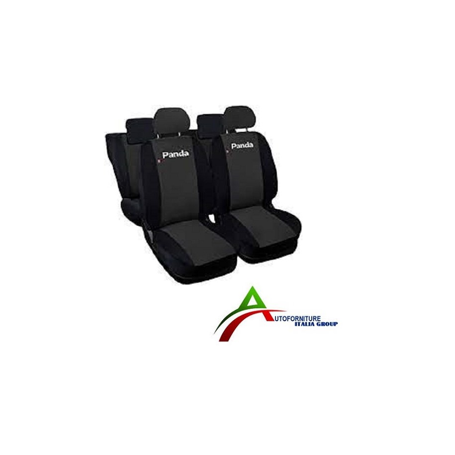 SERIE FODERINE PANDA 12--GRIG SCURO 4/POSTI INTERE