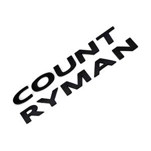 SCRITTA POST ''COUNTRYMAN'' NERA X MINI COUTRYMAN