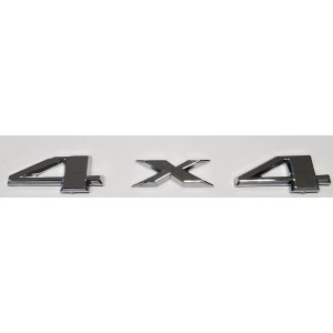 SCRITTA POST (4X4) CROMATA X JEEP RENEGADE 14--