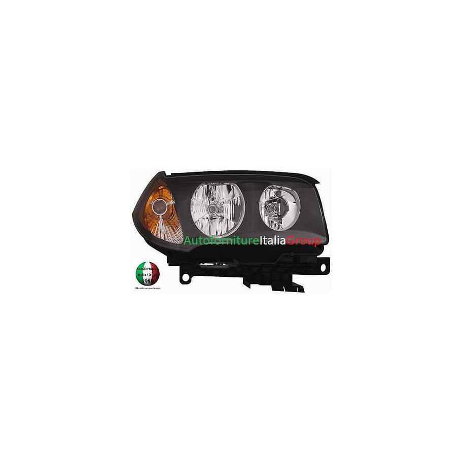 PROIET DX BMW X3 E83 04--PAR NERA IND ARANCIO