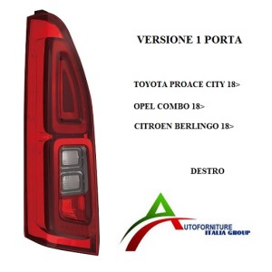 GRUPPO OTTICO POST DX CIT BERLINGO-COMBO 18-- 1P