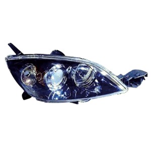 PROIETT DX MAZDA 3 03--07 REG. EL MOD. 5P (HB3+H7)