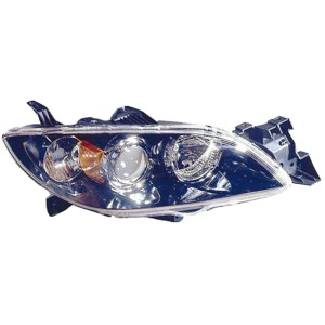 PROIETT DX MAZDA 3 03-- REG. EL MOD. 4P (H7+HB3)