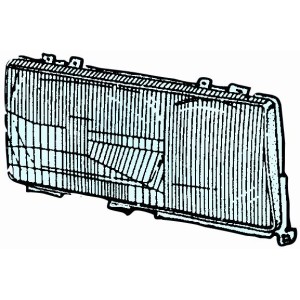 VETRO FARO DX MERC 190 W201