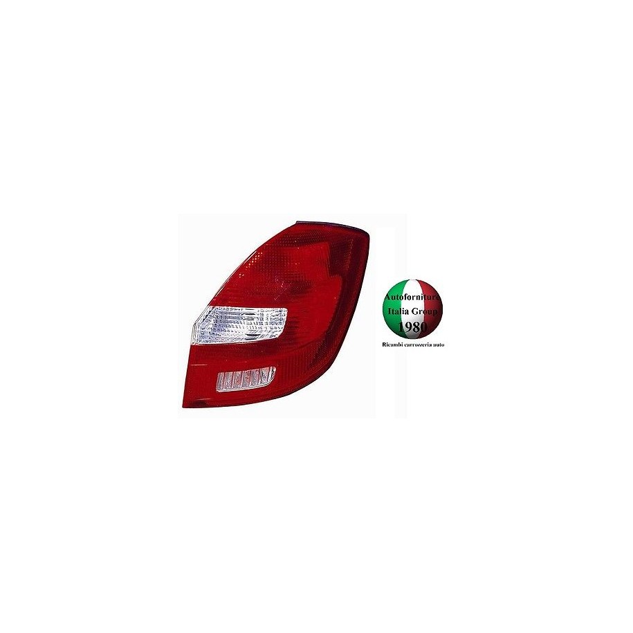 GRUPPO OTT P/DX FABIA 07--14 BIANC/ROSSO SW 5/PORT