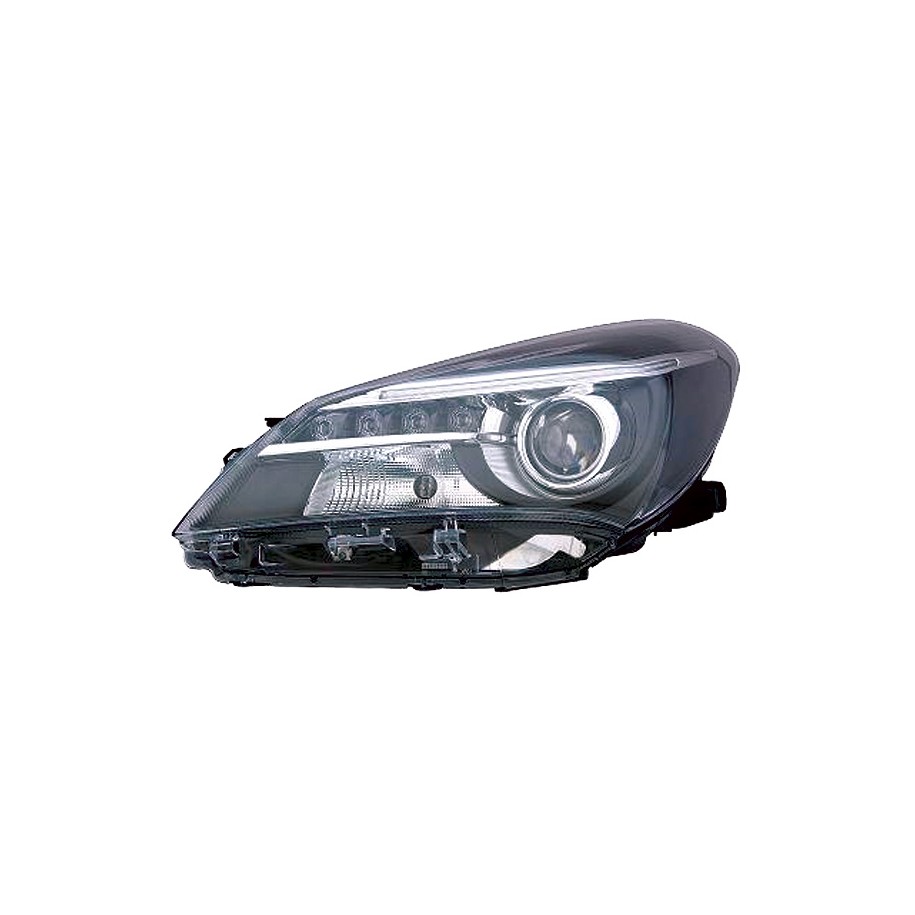 PROIETT SX YARIS 14--16 ELE PAR NERA C/LENT LED