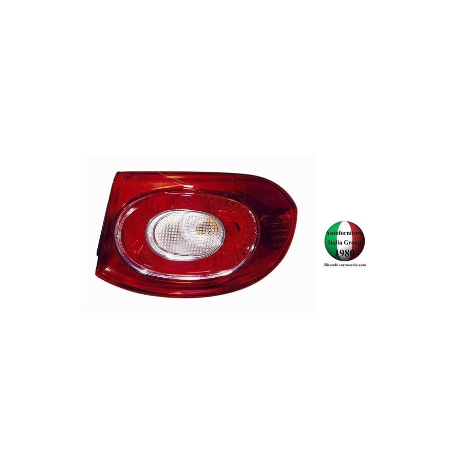 GRUPPO OTT EST P/DX TIGUAN 07--11 BIANCO/ROSSO