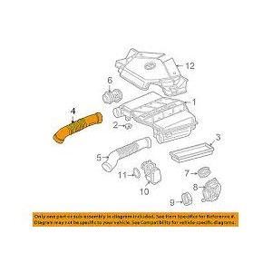 TUBO FILTRO ARIA KIA RIO 15--