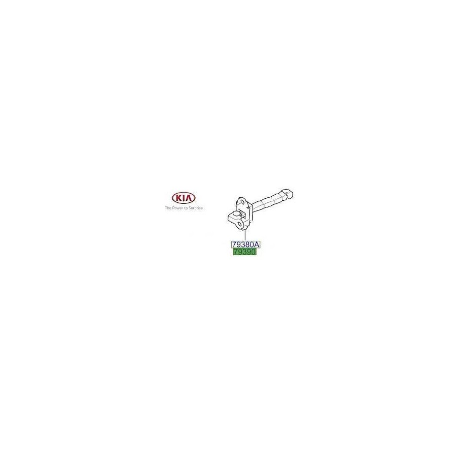 TIRANTE PORTA POST DX KIA SPORTAGE 16--