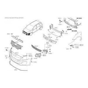 SPOILER PARAU ANT KIA CEE-D 15--18 GT LINE