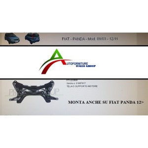 CULLA MOTORE FIAT PANDA 03-- TT ANCHE 12--