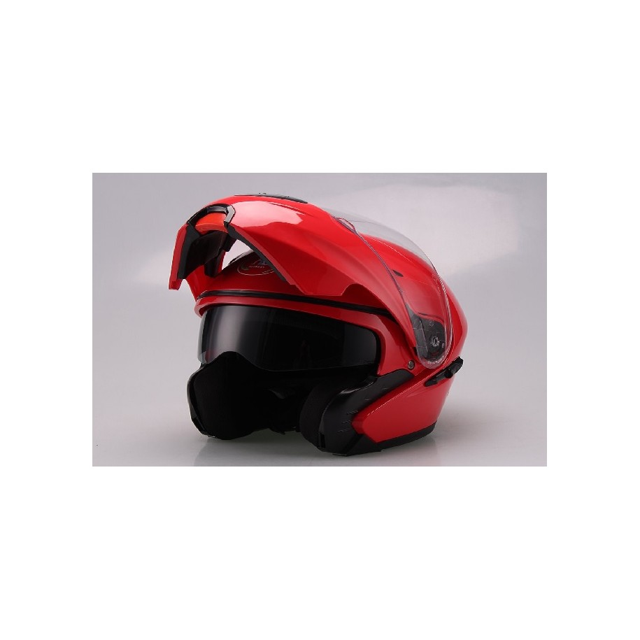 CASCO MODULARE MOD.105 ROSSO MIS. M DOPPIA VISIERA