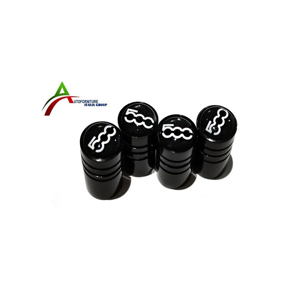 KIT COPRIVALVOLA FIAT LOGO (500) NERO TONDO 4PZ