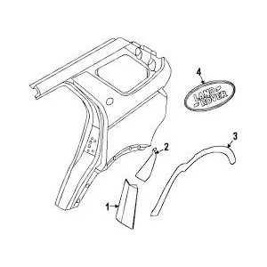 PARAFANGH P/SX LAND ROVER DISCOVERY SPORT 14--