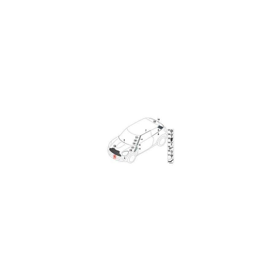 GRIGLIA RAD ANT MINI R 61 PACEMAN 12-- GRIGLIA RAD ANT MINI R 61 PACEMAN 12--