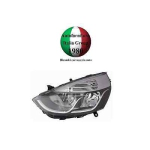 PROIETTORE SX REN CLIO 12-- PARAB NERA CON CROMATU