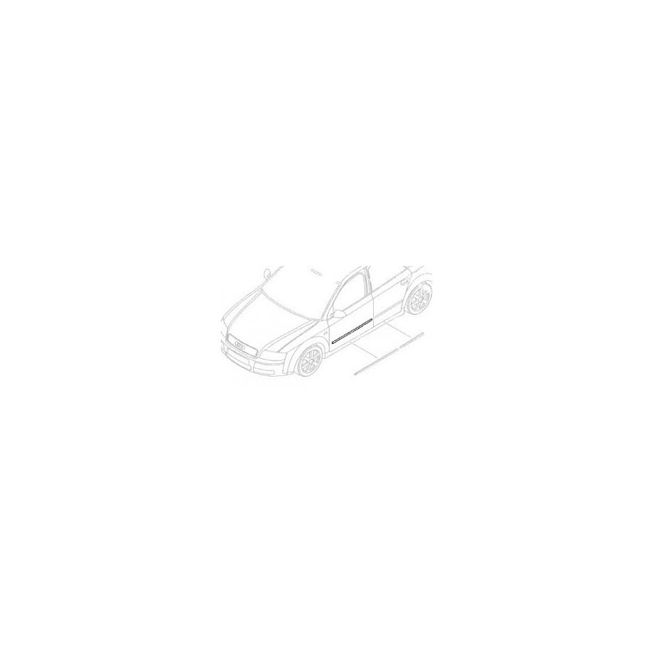 MODANATURA PORTA POST SX AUDI A4 07--
