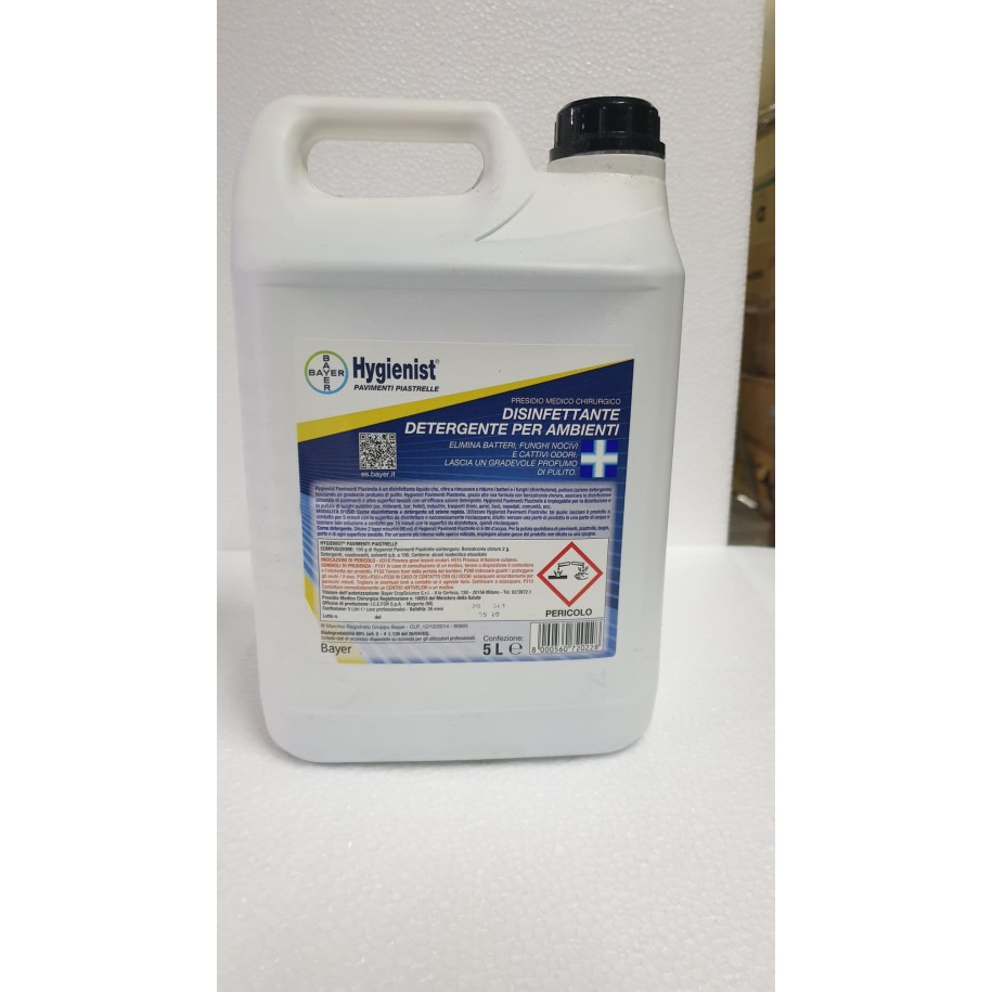 DISINFETTANTE DETERGENTE BAYER C/PRES. MEDICO LT.5