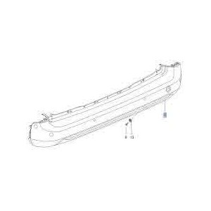 FANALE POSTERIORE SX OPEL COMBO 19--