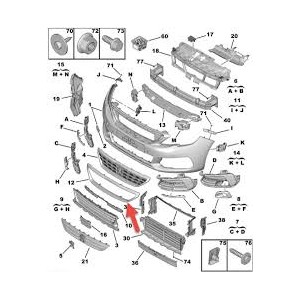 CORNICE GRIGLIA RAD PG 308 17--