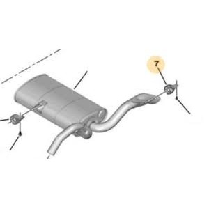 STAFFA MARMITTA POST PG 3008 17--