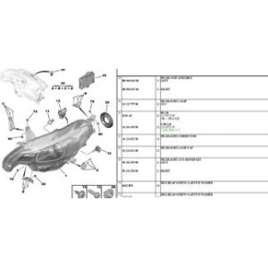 KIT RIP PROIET SX PG 108 2014
