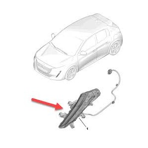 GRUPPO OTTICO ANT DX PG 208 19-- LED
