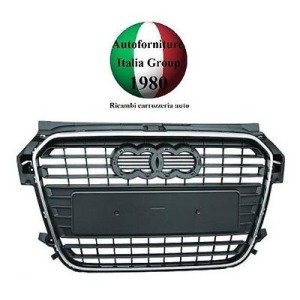 GRIGLIA RAD AUDI A1 10-- GRIGIA C/MOD CROM
