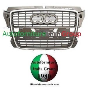 GRIGLIA RAD AUDI A3 08--12 NERA S/PORTATARGA