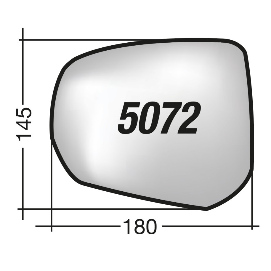 VETRO SPECCHIO SX FORD TOURNEO CONNECT 18--