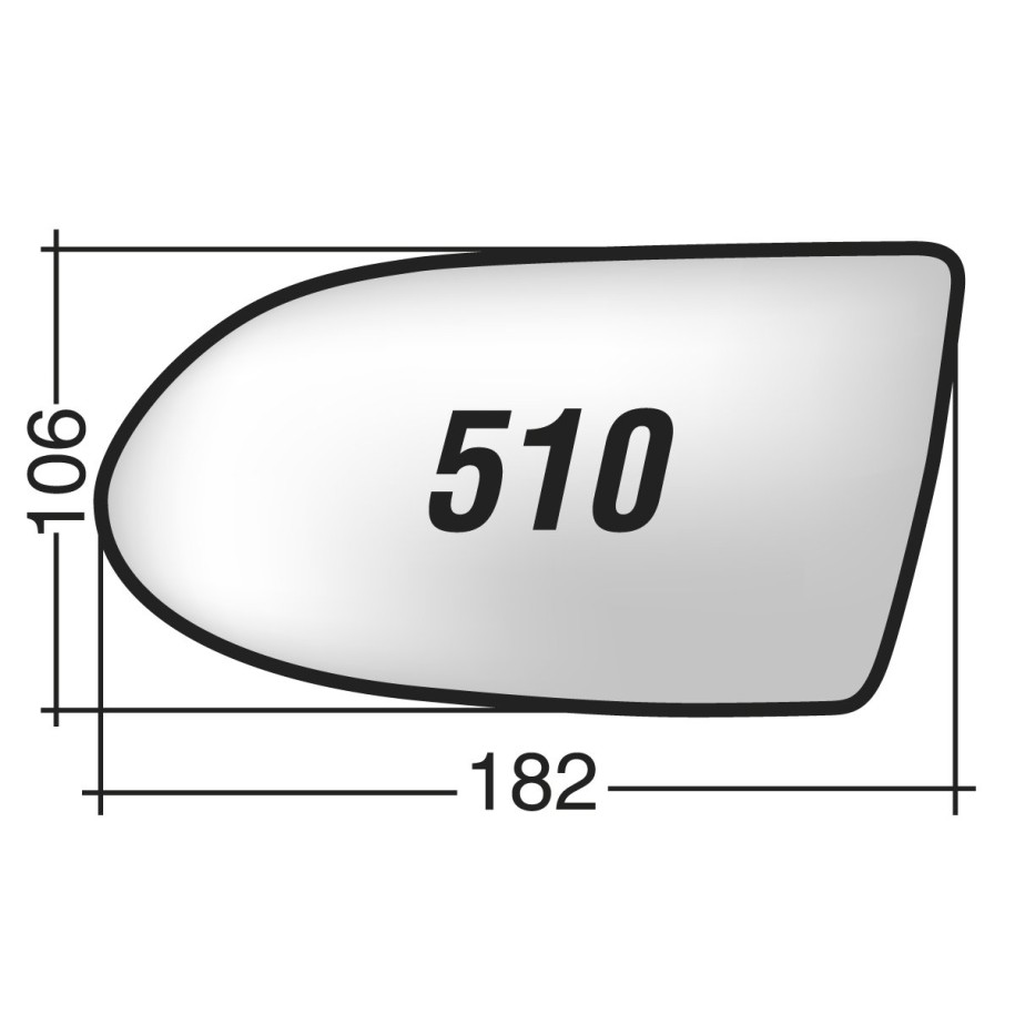 VETRO SPE DX OP ZAFIRA 99--