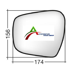 VETRO SPECCHIO DX RENAULT ALASKAN 16--