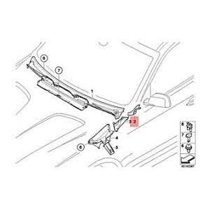 TERMINALE X GRIGLIA PARAB LAT SX  BMW X3 04--