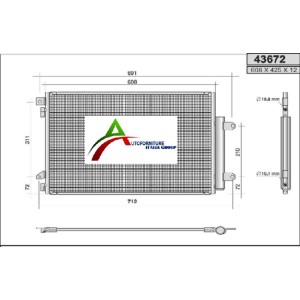 COND SUZ SX4 S-CROSS 13--16 / VITARA 15--1.6 DDiS