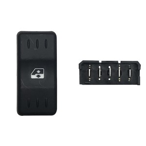 PULSANTE ALZAV A/SX LOGAN 05-- 5PIN