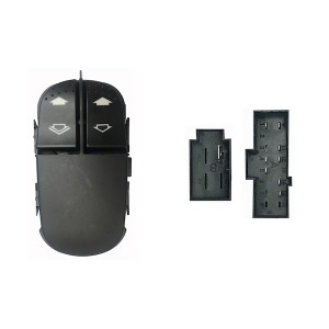 BLOCC PULSANTI A/SX FOCUS 98--01 2INT 9PIN ALZ POS