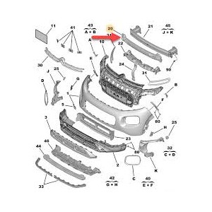 ASSORBITORE PARAURTI ANT CIT C3 AICROSS 17--
