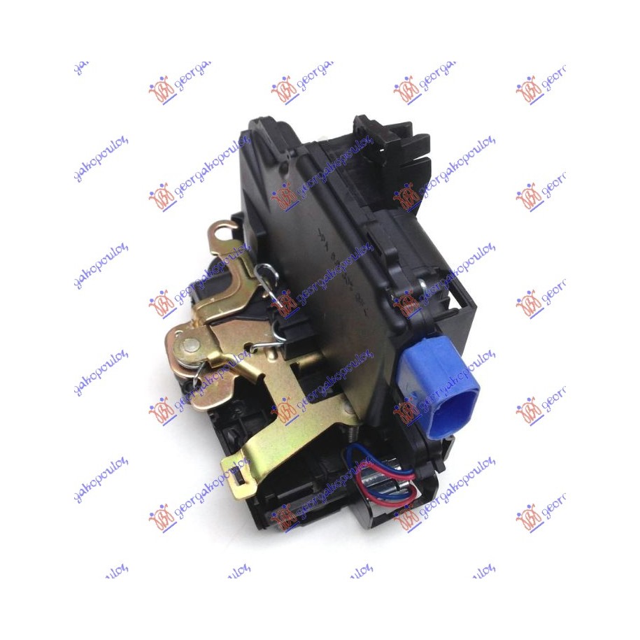 SERRATURA PORTA P/SX POLO 01--09 2PIN S/CHIUS.CENT