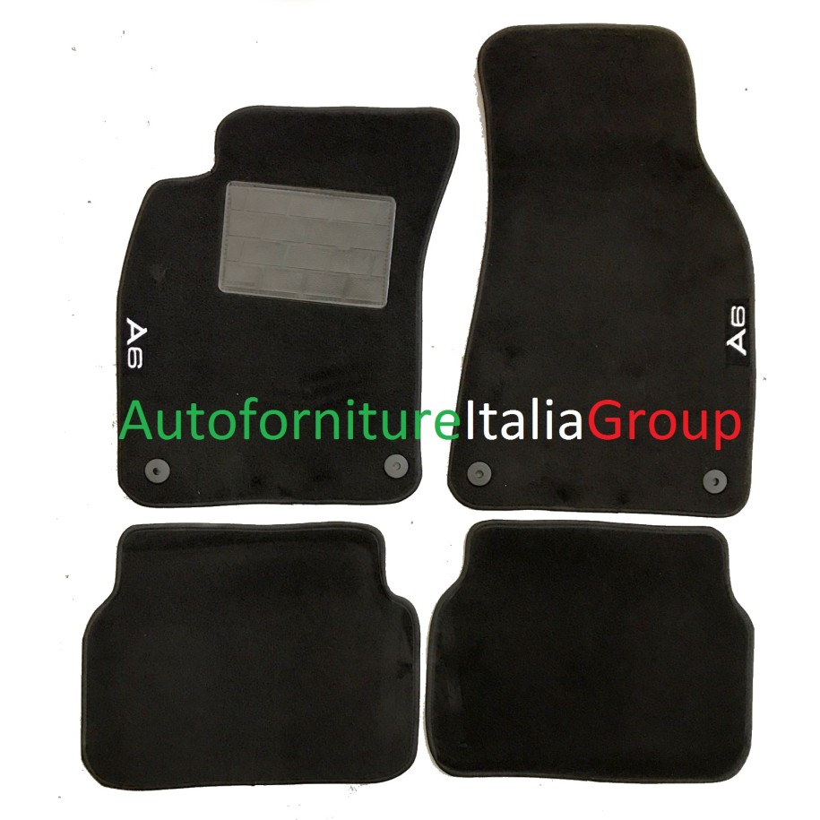 SR TAPPETI AUDI A6 4FIX 2LOGHI