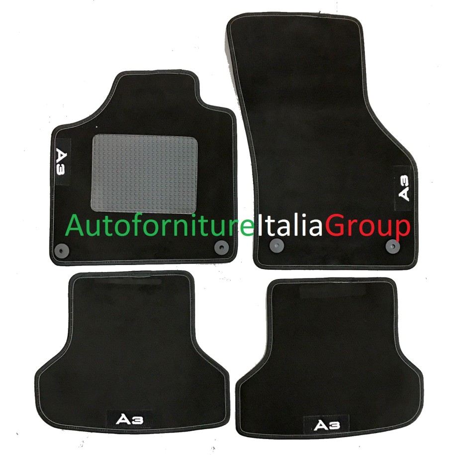 SR TAPPETI AUDI A3 03-- 08-- SPORT BACK 4LOGHI 4FI