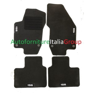 SR TAPPETI MITO 4FIX S/L BORDO NERO