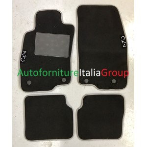 SR TAPPETI ALFA MITO 2L 2FIX S/BIANCA B/GRIGIO
