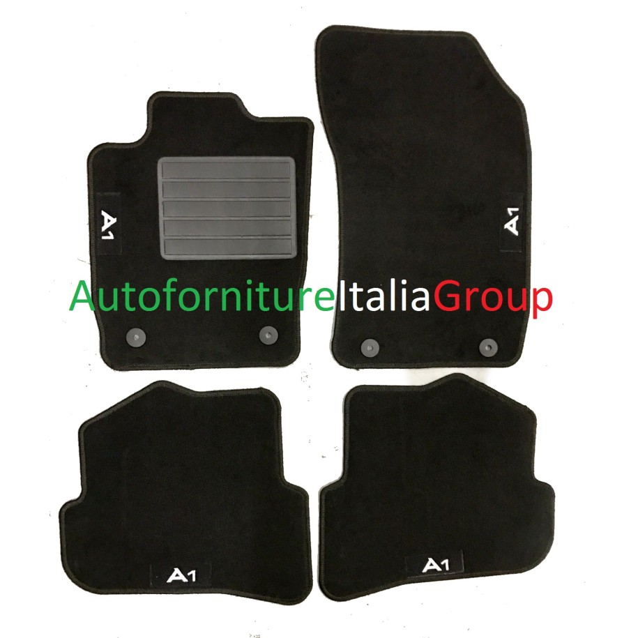 SR TAPPETI AUDI A1 10--18 4LOGHI 4FIX