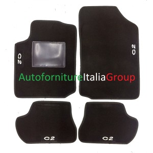 SR TAPPETI CITROEN C2 4LOGHI  S/FIX