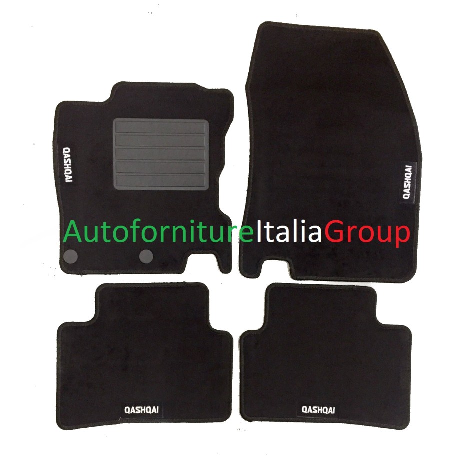 SR TAPPETI NISSAN QASHQAI 14-- 4LOGHI 2FIX