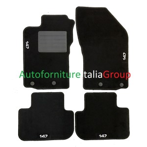 SR TAPPETI PEUGEOT 207 06--09 4LOGHI 2FIX