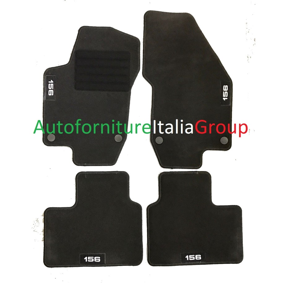 SR TAPPETI CLIO  12--18 4 LOGHI 2 FIX INT 28CM